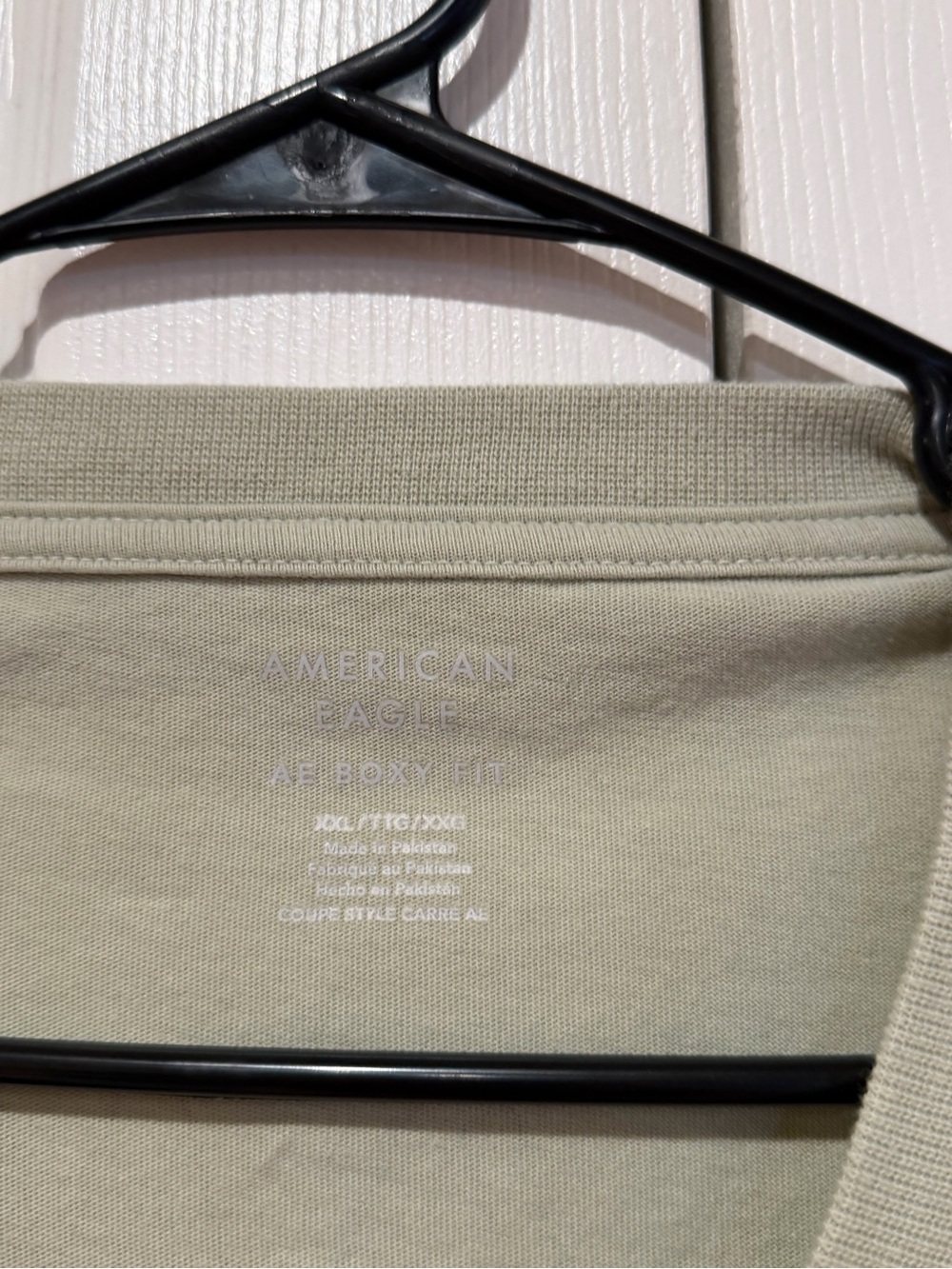 American Eagle Outfitters Sage Green Short-Sleeve Tee - Picture 3 of 6